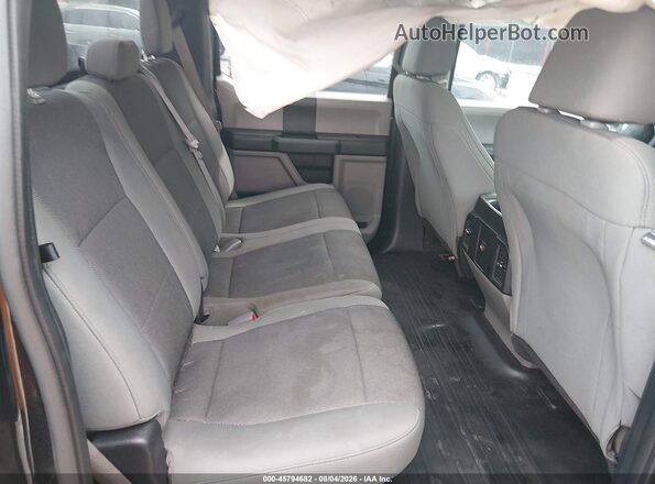 1FTEW1EF1GFC17183 2016 FORD F150 Black Widok naklejki z numerem VIN