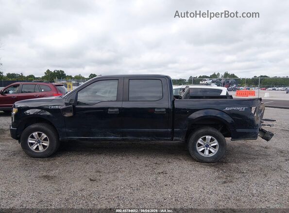 1FTEW1EF1GFC17183 2016 FORD F150 Black 