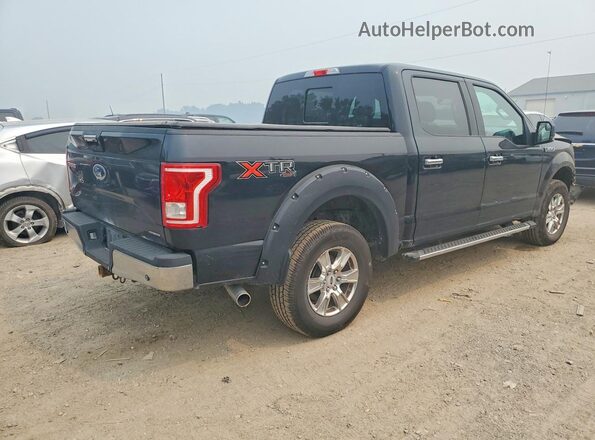 1FTEW1EF1GFC43766 2016 FORD F150 Black Trasero derecho