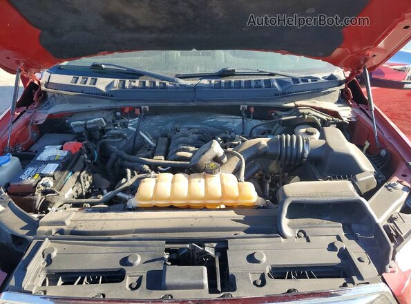 1FTEW1EF1GFD47836 2016 FORD F150 Бордовый Вид задней части салона