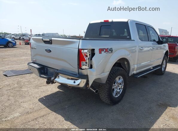 1FTEW1EF1GKD87180 2016 FORD F150 Silver Вид спереду