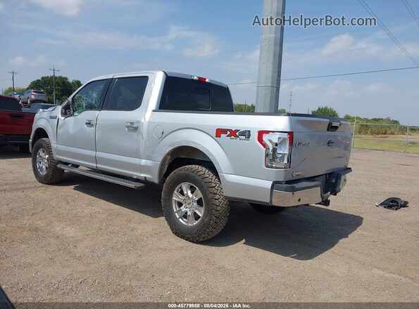1FTEW1EF1GKD87180 2016 FORD F150 Silver Задня ліва чверть