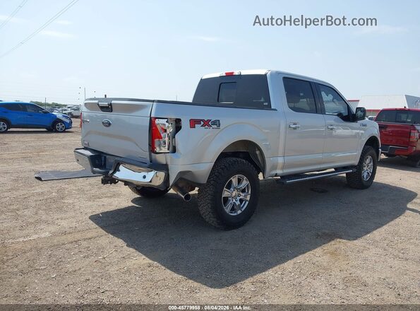 1FTEW1EF1GKD87180 2016 FORD F150 Silver Задня права чверть
