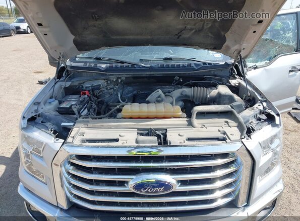 1FTEW1EF1GKD87180 2016 FORD F150 Silver Вид ззаду