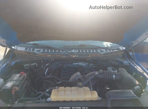 1FTEW1EF1HFA11721 2017 FORD F150 Blue Widok z tyłu
