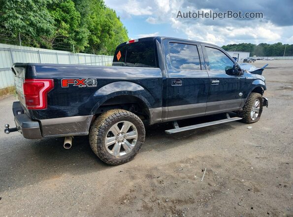 1FTEW1EF1HFA97743 2017 FORD F150 Black Trasero derecho