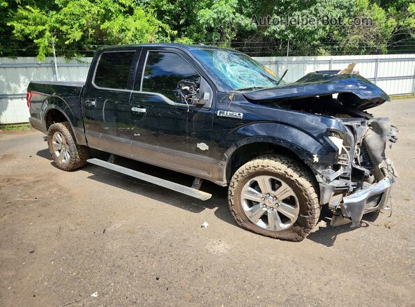 1FTEW1EF1HFA97743 2017 FORD F150 Black Delantero derecho
