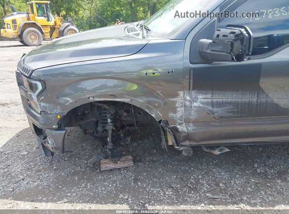 1FTEW1EF1HFB03041 2017 FORD F150 Gray Դիմացի տեսք