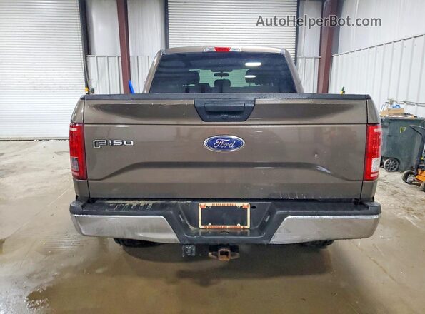 1FTEW1EF1HFC36351 2017 FORD F150 Brown Widok z tyłu
