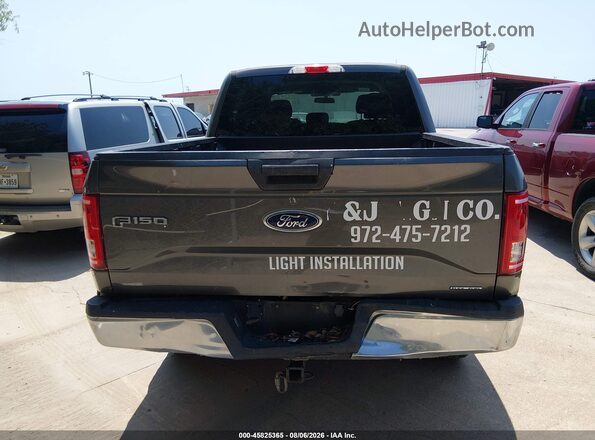 1FTEW1EF2GKE06061 2016 FORD F150 Gray 