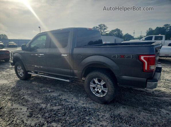 1FTEW1EF2GKE91497 2016 FORD F150 Gray Rear left