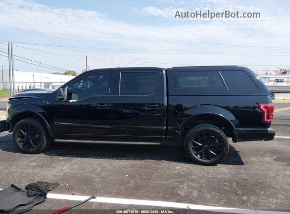1FTEW1EF2HFB48828 2017 FORD F150 Черный Панорамный вид салона 360°