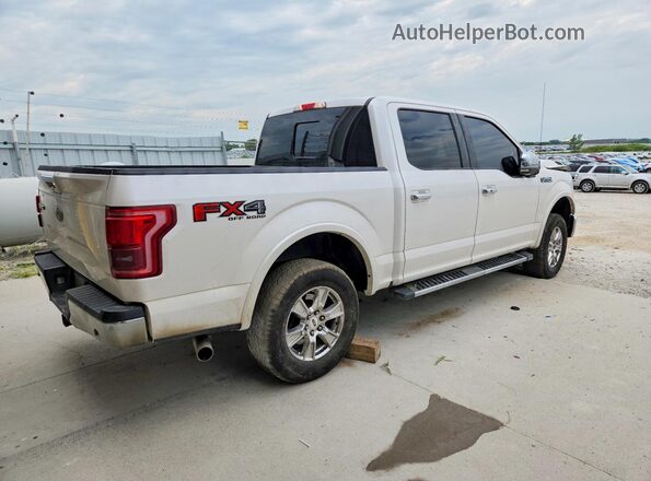 1FTEW1EF2HKC62741 2017 FORD F150 White უკანა მარჯვენა