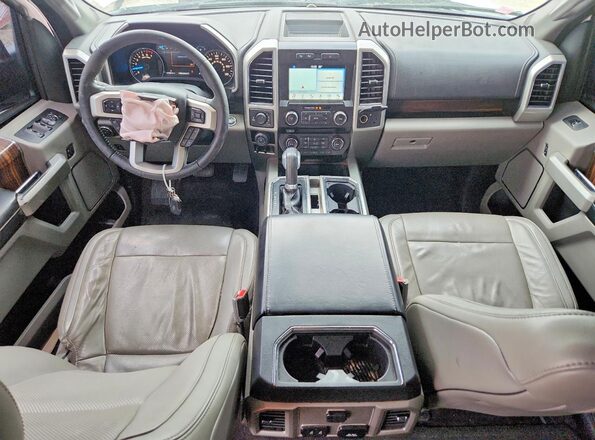 1FTEW1EF2HKC62741 2017 FORD F150 White წინა პანელის ხედი