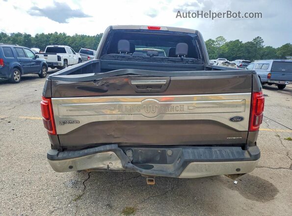 1FTEW1EF3GFA53970 2016 FORD F150 Золотой Вид сзади