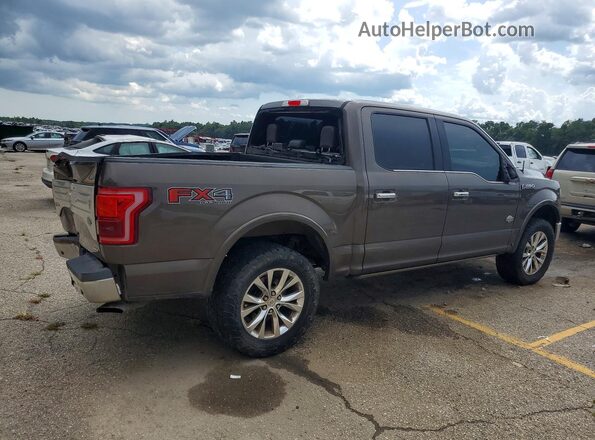 1FTEW1EF3GFA53970 2016 FORD F150 Золотой Задняя правая четверть