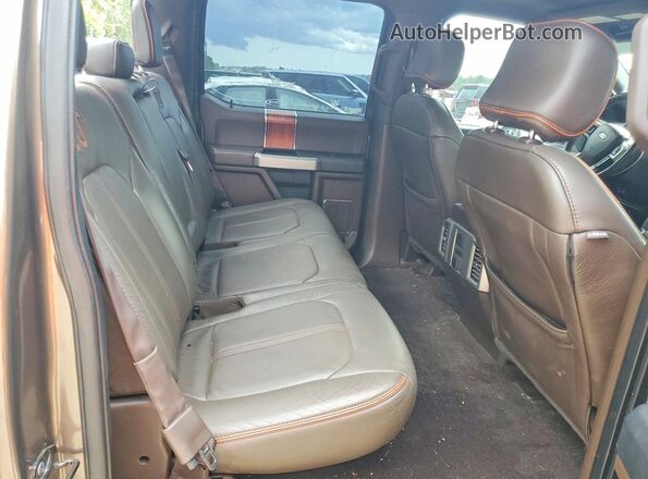 1FTEW1EF3GFA53970 2016 FORD F150 Золотой Вид задних сидений