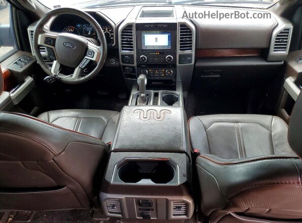 1FTEW1EF3GFA53970 2016 FORD F150 Золотой Вид панели приборов
