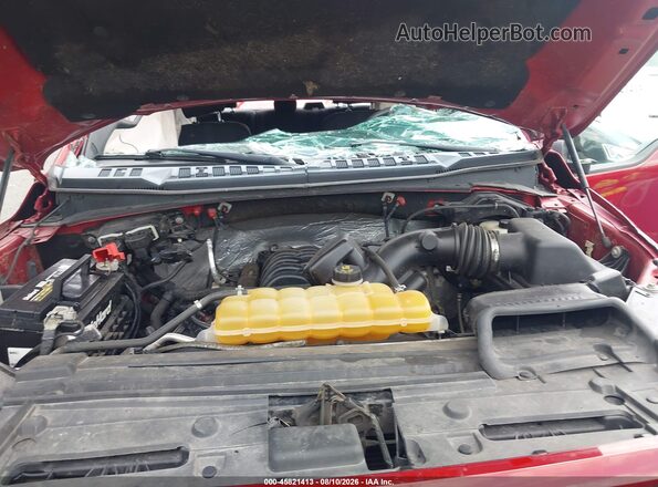 1FTEW1EF3GFB97034 2016 FORD F150 Red VIN sticker view