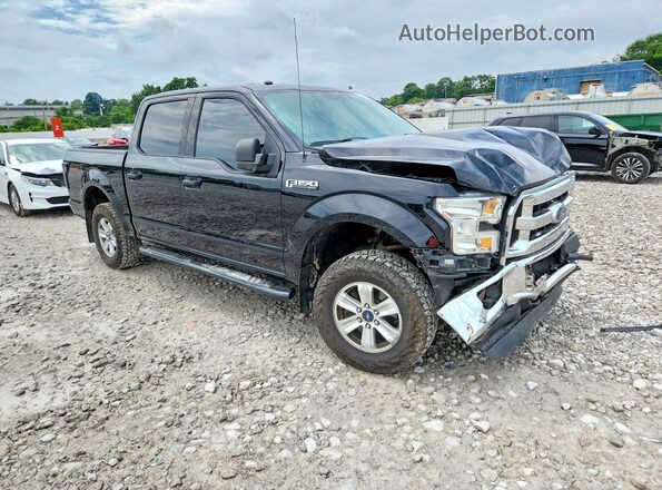 1FTEW1EF3GFC63369 2016 FORD F150 Black Առջևի աջ