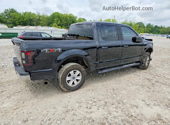 1FTEW1EF3GFC63369 2016 FORD F150 Black Հետևի աջ