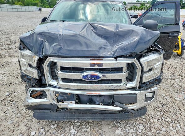 1FTEW1EF3GFC63369 2016 FORD F150 Black Սալոնի հետևի տեսք