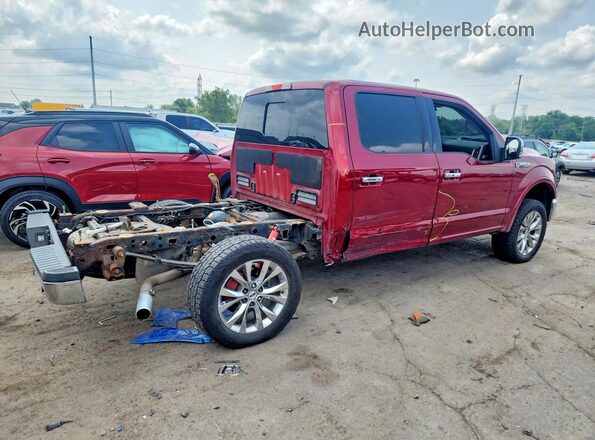 1FTEW1EF3GFC66353 2016 FORD F150 Red Rear right