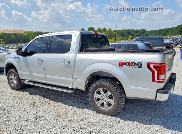 1FTEW1EF3HFB16227 2017 FORD F150 Silver Tył lewy