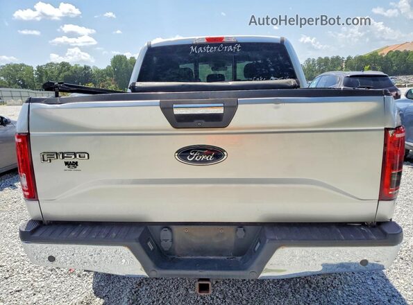 1FTEW1EF3HFB16227 2017 FORD F150 Silver Widok z tyłu