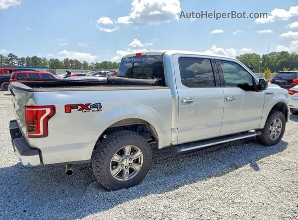 1FTEW1EF3HFB16227 2017 FORD F150 Silver Tył prawy