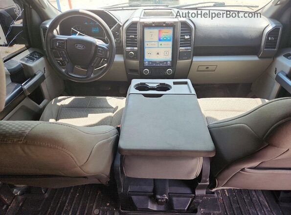 1FTEW1EF3HFC22936 2017 FORD F150 Silver Vista del salpicadero