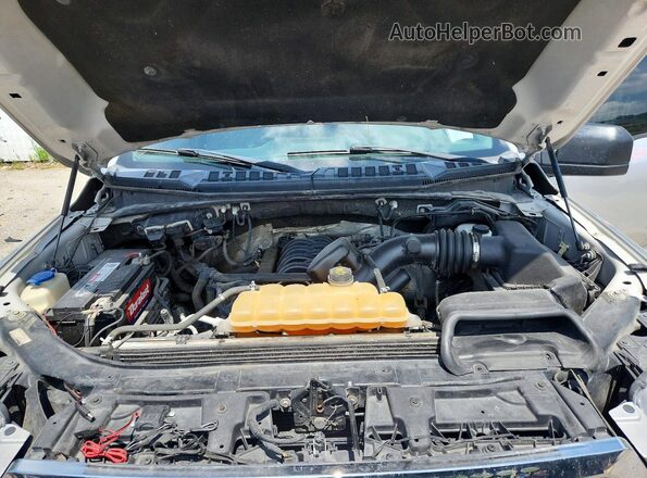 1FTEW1EF3HFC22936 2017 FORD F150 Silver Vista interior trasera