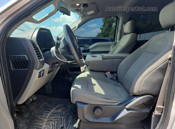 1FTEW1EF3HFC22936 2017 FORD F150 Silver Vista interior delantera