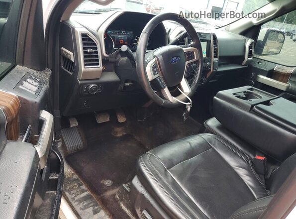 1FTEW1EF3HKC20224 2017 FORD F150 White Вид панелі приладів