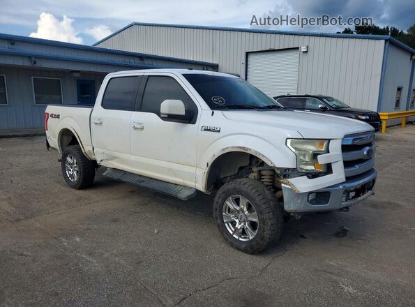 1FTEW1EF3HKC20224 2017 FORD F150 White Передня права чверть