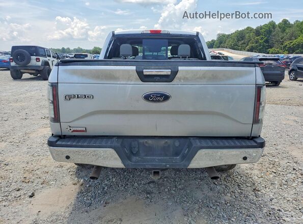 1FTEW1EF3HKC96140 2017 FORD F150 Silver Widok z tyłu