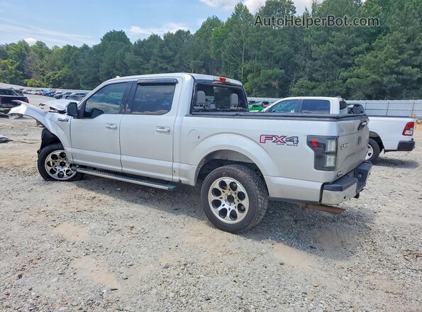 1FTEW1EF3HKC96140 2017 FORD F150 Silver Tył lewy
