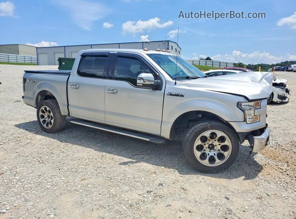 1FTEW1EF3HKC96140 2017 FORD F150 Silver Przód prawy