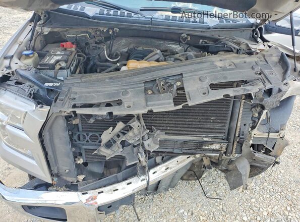 1FTEW1EF3HKC96140 2017 FORD F150 Silver Widok wnętrza z tyłu