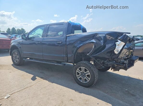 1FTEW1EF4GKD12179 2016 FORD F150 Black Задня ліва чверть
