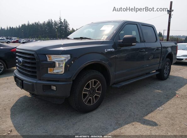 1FTEW1EF4GKF59265 2016 FORD F150 Black Vista tres cuartos delantera izquierda
