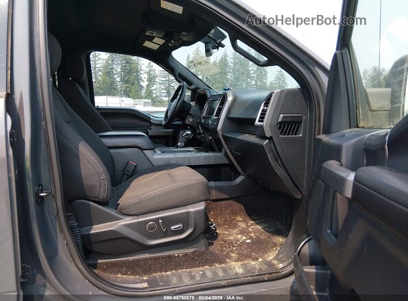 1FTEW1EF4GKF59265 2016 FORD F150 Black Vista interior delantera