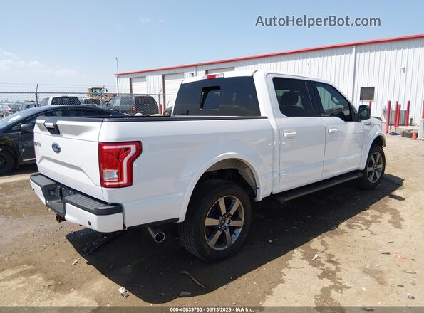 1FTEW1EF4HFA15746 2017 FORD F150 White Trasero derecho