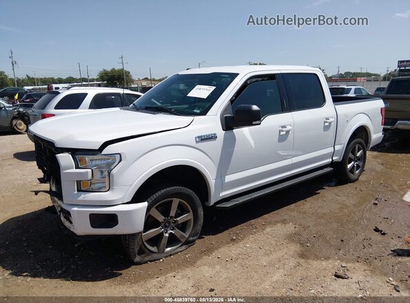 1FTEW1EF4HFA15746 2017 FORD F150 White Vista tres cuartos delantera izquierda