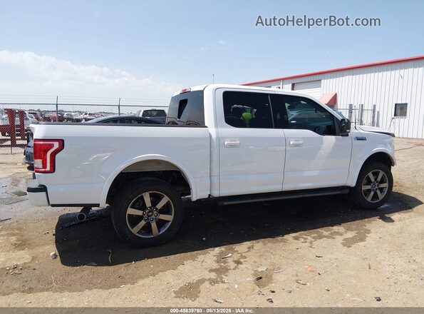 1FTEW1EF4HFA15746 2017 FORD F150 White Vista interior de 360 grados