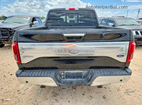 1FTEW1EF4HFA59648 2017 FORD F150 Black Vista trasera