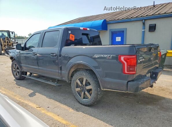 1FTEW1EF4HFB43548 2017 FORD F150 Gray უკანა მარცხენა