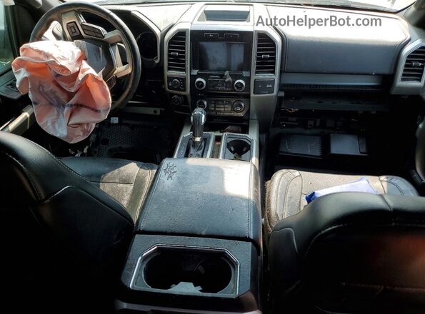 1FTEW1EF4HFB43548 2017 FORD F150 Gray წინა პანელის ხედი