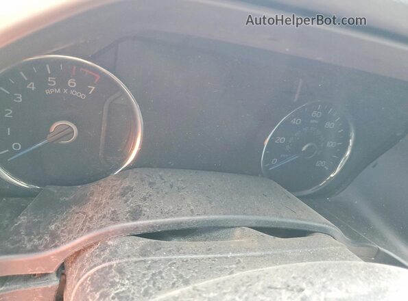 1FTEW1EF4HFB43548 2017 FORD F150 Gray ხელსაწყოთა პანელის ხედი