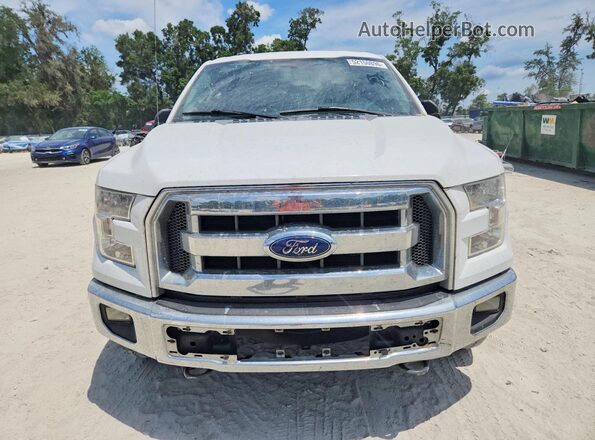 1FTEW1EF4HFC05143 2017 FORD F150 White Դիմացի տեսք